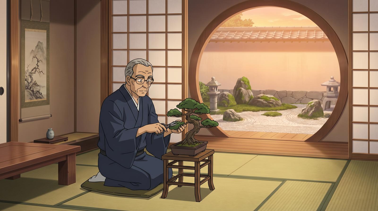 福利姬植物视频 - 日式盆栽艺术视频教程